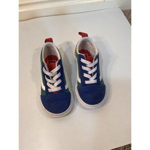 Vans Kids Sneakers - Blue, Green, Red